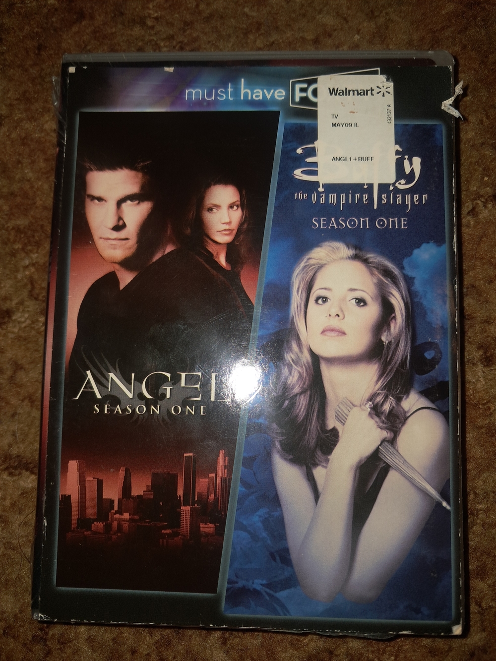 Angel / Buffy: Season One DVD Set - Black/Blue